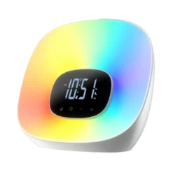 Wake-Up klokke 20cm hvit