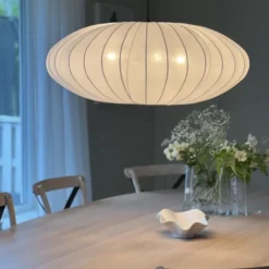 Wolf taklampe 80cm hvit