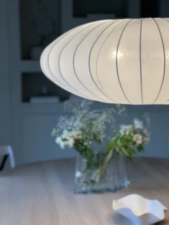 Wolf taklampe 80cm hvit