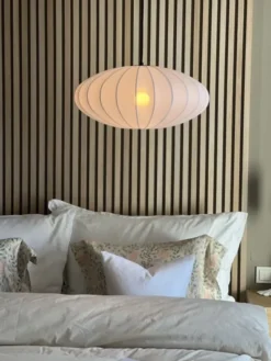 Wolf taklampe 55cm hvit