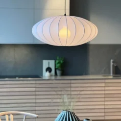 Wolf taklampe 55cm hvit