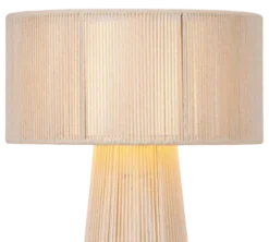 Ylva bordlampe 43cm beige