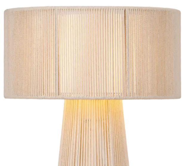 Ylva bordlampe 43cm beige