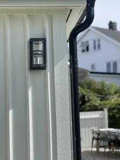 Ytterholmen utelampe vegg IP54 30cm grå