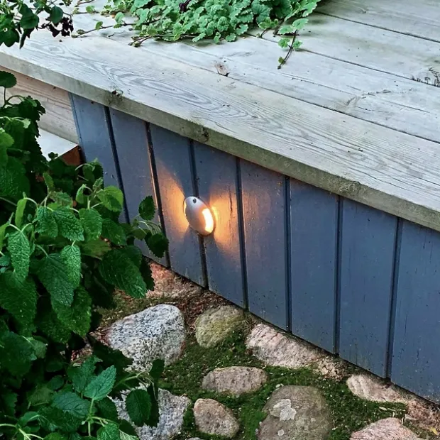 Zenit Duo LED utelampe 5pk. IP67 stål