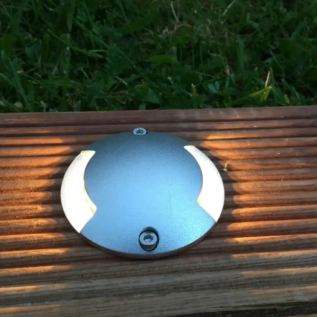 Zenit Duo LED utelampe 5pk. IP67 stål